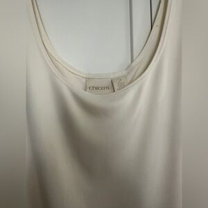 Chico's Elegant Cream Tank Top